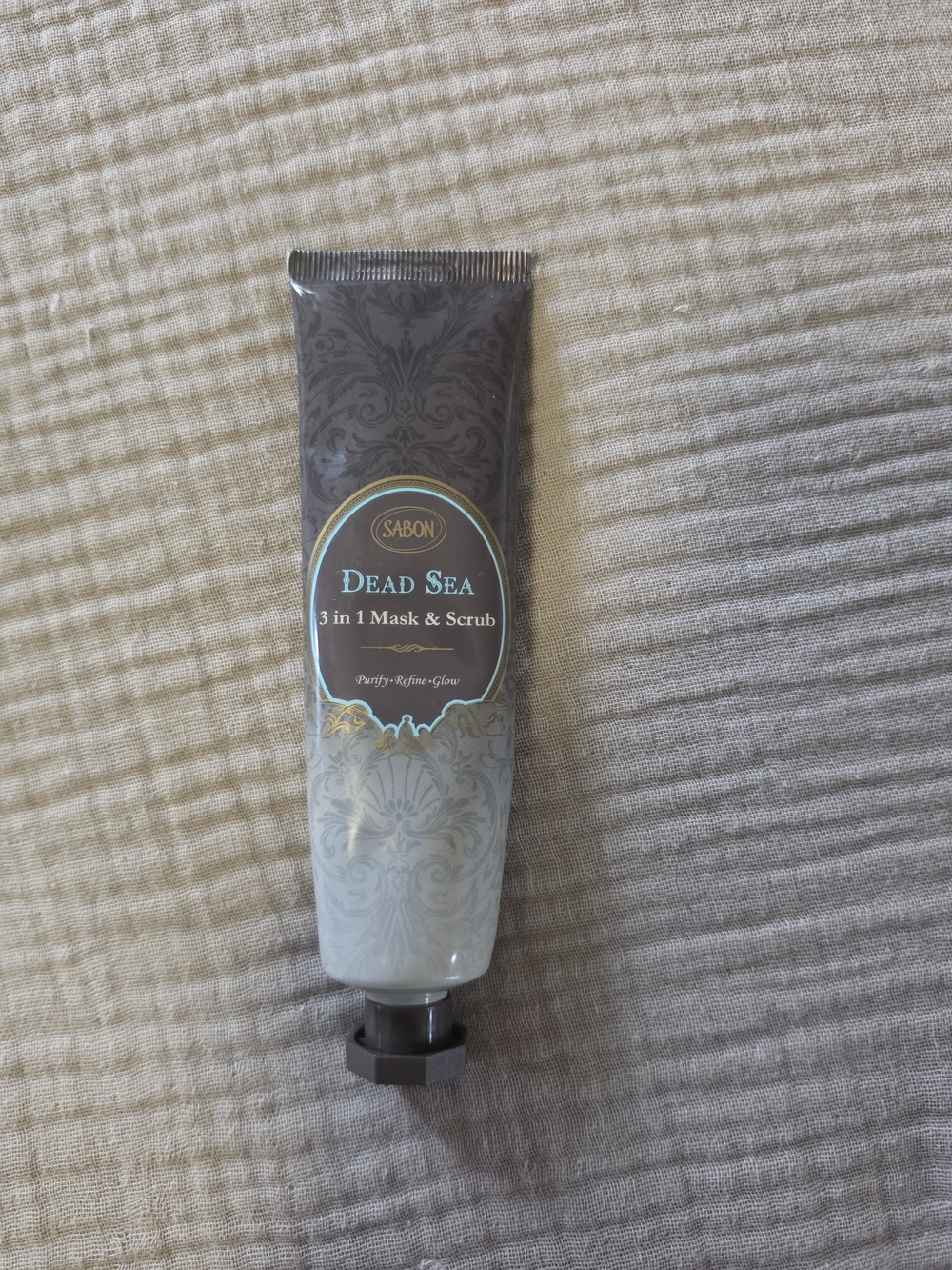 SABON Dead Sea 3-in-1 Mask & Scrub - Brown and Cream
